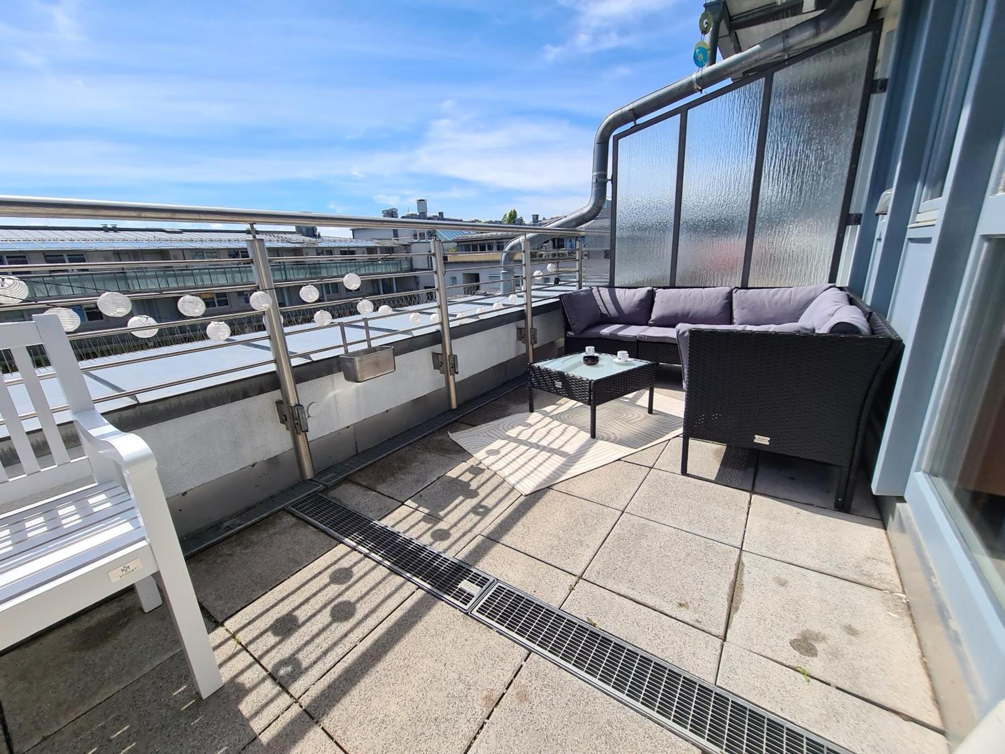 Ridler Theresienwiese, Parking & Rooftop Terraces 2 Room Mnichov Exteriér fotografie